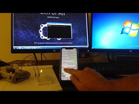 IoT RaspberryPi + Telegram