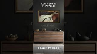 Bridgerton inspired Samsung Frame TV Hack. #budgetdecor #frametvhack #frametv #bridgerton #tvdecor