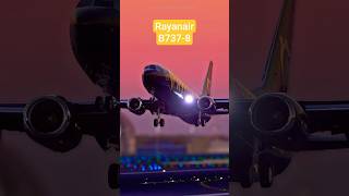 Ryanair B737-8 Amazing Takeoff from Dubai 🇮🇪🛫 | Low-Cost Rocket! #shorts #aviation