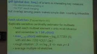 Peer to Peer Web Search with Minerva