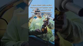 2 6AH Dewalt Replacement Batteries #bluecollar #trending