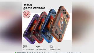 R36H original open-source handheld console with built-in 15000+games R36H handheld game console retr
