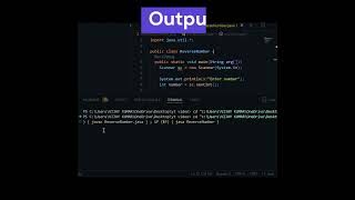 #Reverse a number in java #leetcode problem number 7 #14/100 day #100daysofcode