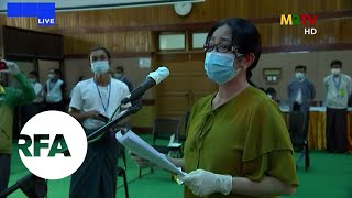 RFA Reporter Goes Viral on Myanmar Social Media for Tough Questioning of Military Spokesman