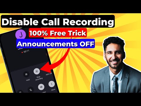 How To Disable Annoying Call Recording Notifications
