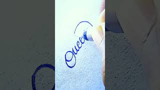 So Beautiful Handwriting || English Handwriting || Queen