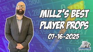 Best Player Prop Bets tonight 7/16/2025 | Millz Shop the Props | PickDawgz Prop Betting | WNBA Prop