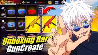 Rare Gun Create Opening😨😨- Garena Free Fire
