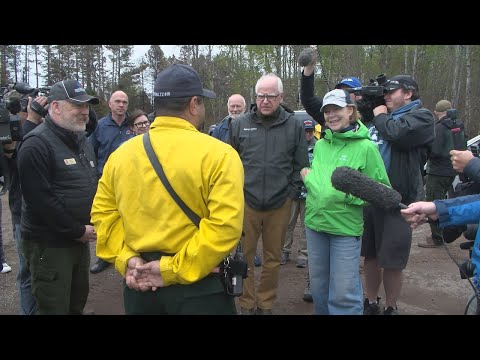 State, Federal Lawmakers survey Wildfire damage