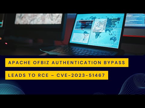 CVE-2023-51467: Apache OFBiz Authentication Bypass Leading to RCE | #poc #cve
