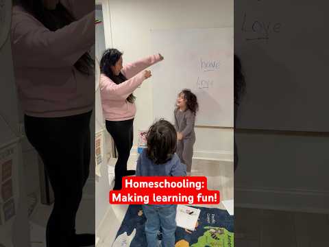My kids enjoy learning so much #homeschool #makinglearningfun #twins #reading #homeschoolmom