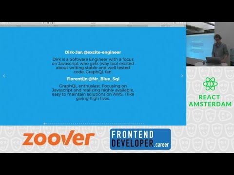 Florentijn Hogerwerf and Dirk-Jan Rutten: Lessons learned from implementing a GraphQL API 2019