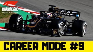 F1 2019 Career Mode Gameplay Part 9 - DISASTER STRIKES! | PS4 PRO | #FrenchGP