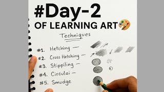 Day 2 of My Art Journey – Every Stroke Tells a Story!#ArtJourneyDay2 #LearningArt #DailyArtChallenge