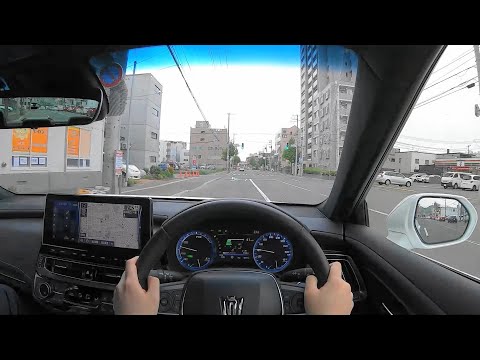 【試乗動画】2021 MC トヨタ クラウン 2.5L ハイブリッド RS Four 市街地試乗