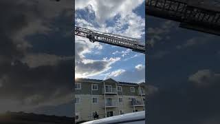 Fireman and Truck in action #fyp  #firetruck  #firealert #fireman