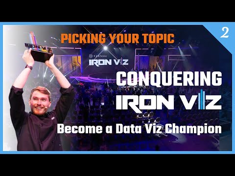 Become a Data Viz Champion | Conquering Tableau's Iron Viz | Part 2 | Sources of Inspiration