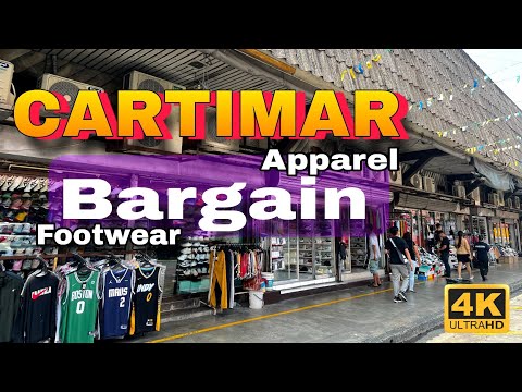 Cartimar Shoe Haven: Best Bargain Footwear Finds in Pasay City Part 2 🇵🇭 | 4K Food and Walk Tour |