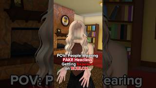 POV: Exposing People With “FAKE HEADLESS!” #roblox #robloxgamer