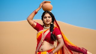 Desert Grace | Rajasthani Plus-Size Woman in Traditional Attire  | Natural AI Beauty [4K] Lookbook