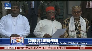 South-East Govs Promise To Resolve IPOB-Related Issues Pt 3 | News@10 |