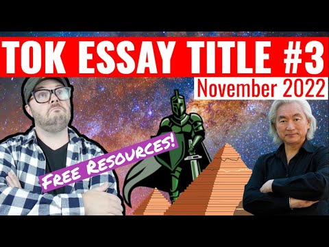 TOK Essay Title #3 Breakdown - Questions that Can't Be Answered/Answers that Can't Be Questioned