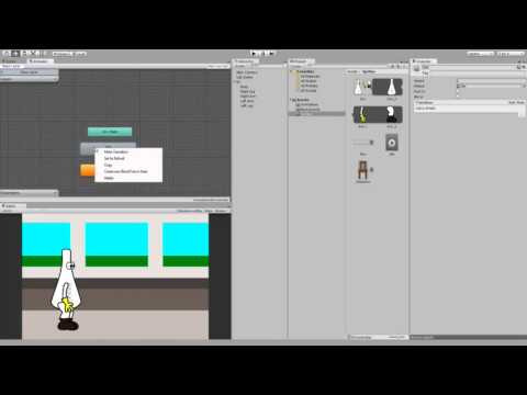 EYES: E-Design Codemakers Tutorials - Unity Part 5 - Animation States, Flags and Transitions