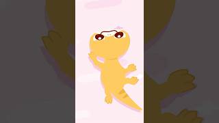 There's a Gecko on the Wall! 🦎 Cicak the Lizard Song | Fun Nursery Rhyme for Kids #JunyTony #Shorts