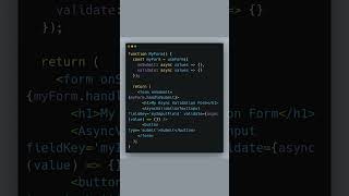 Ultimate Async Form Validation Guide #webdevelopment