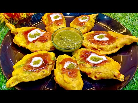 Iftar Snacks Recipe | आपके इफ्तार में चार चांद लगा देगी ये चटपटी चाट | Palak Stuffed Pakoda Chaat