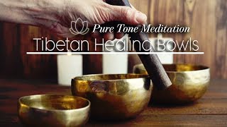 ♫ 乾淨無廣告 ♫ 純西藏缽音. 療癒. 靜心. 冥想. 紓壓 Pure Tone Tibetan bowls meditation