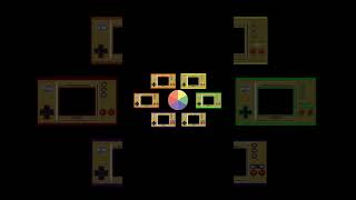 Game & Watch Colour Screen concept, for your favourite black white LCD game series!