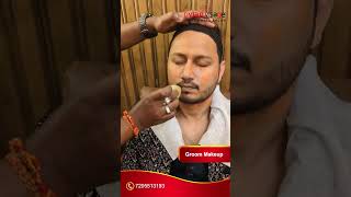 GROOM MAKEUP WITH DYLAN VISAGE UNISEX HAIR SALON ! CUTTACK ! NAYABAZAR !!