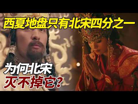 西夏地盘只有北宋四分之一，为何北宋灭不掉它？ #歷史 #歷史故事 #西夏