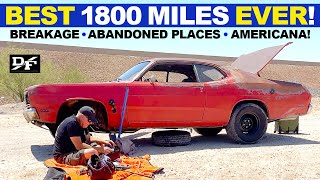 ROAD TRIP GOLD! Wrenching, Finding Old Cars, Americana, and Rat Fink!