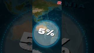 Oceania continent in one minute #shorts