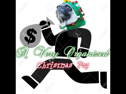 A very Organized Chirstmas Pug! - The Very Organized Thief