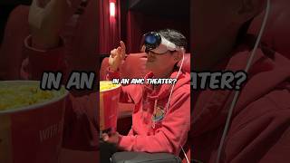 Who’s BIGGER? Vision Pro vs AMC Theater Movie Screen #visionpro