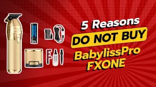 DON'T BUY BaBylissPRO FXONE GOLDFX Trimmer Before Watching! 😱✂️