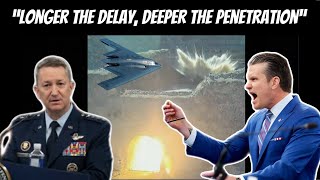 General Briefs New Iran Strike Details (and SECDEF Melts Down)