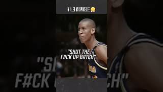 When Reggie Miller trash talked Spike Lee 😤 #shorts