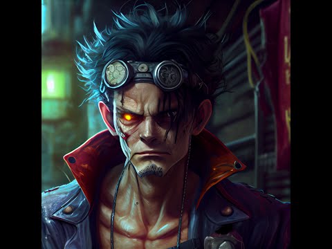 One Piece Characters as Biker Gang | Concept Art | Compilation