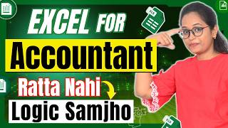 Excel for Accountants: Stop Ratta, Start Smart Work | Practical Tips & Tricks by Diya Patel