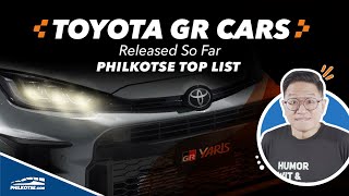 Toyota GR cars released so far | Philkotse Top List