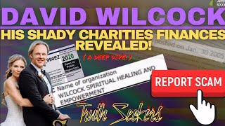 A deep dive into David Wilcock's charity! His SHADY charity EXPOSED! (A deep dive!)