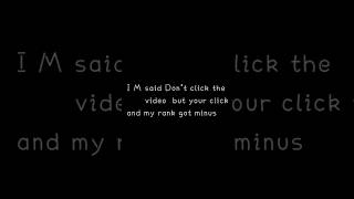 Don't click the video|Warning ⚠️| #freefire #battleroyale #funny #comedy #dontclick #epicwins #free