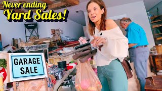 100's of MILES of Garage Sales!!!