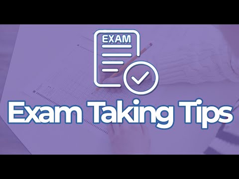 7 Exam Taking Tips