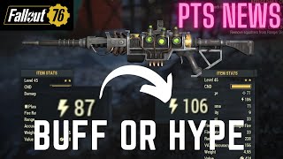 FO76 PTS News: Plasma Weapon Buff ???