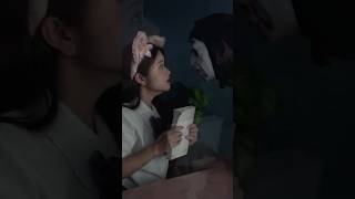 Lights Out, Pranks On, Then It Went Wrong 💡👻 #lilymeow #lilymiumiu #couplegoals #schoolcrush